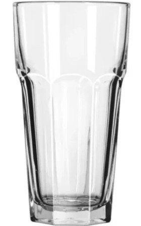 Vaso vidrio 372 ml / Caja 6 unidades