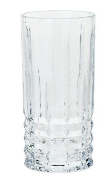 Vaso largo diselos 375 ml / Caja 6 unidades